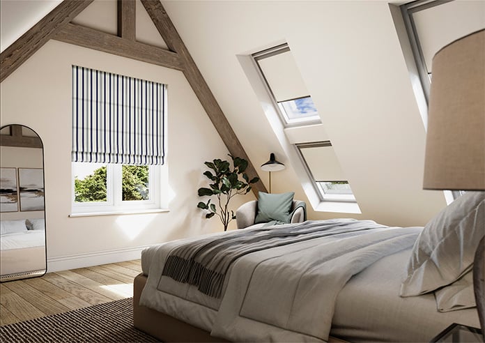 The British Stripe Co. George, London No.1 - Roman Blind - Image 6